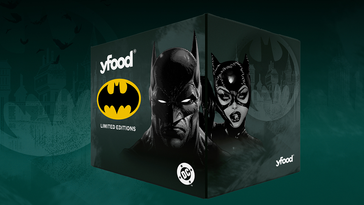 yfood x Batman | Gotham nimmt den Hunger ins Visier