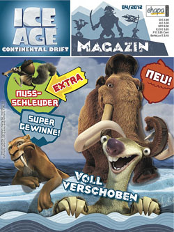 Cover: Ice Age Continental Drift Magazin: 04/2012