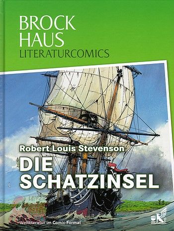 Cover: Brockhaus Literaturcomics, Band 2: Robert Louis Stevenson: Die Schatzinsel
