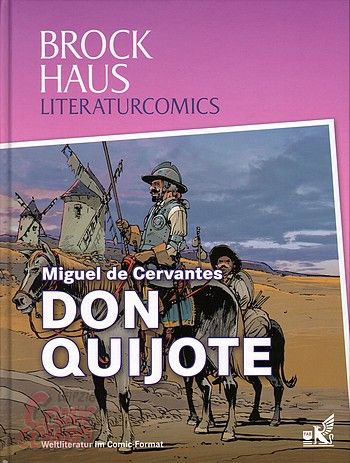 Cover: Brockhaus Literaturcomics, Band 3: Miguel de Cervantes: Don Quijote