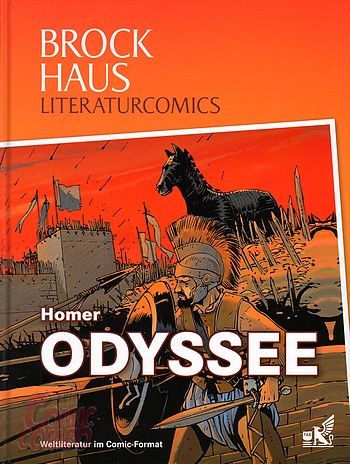 Cover: Brockhaus Literaturcomics, Band 5: Homer: Odyssee